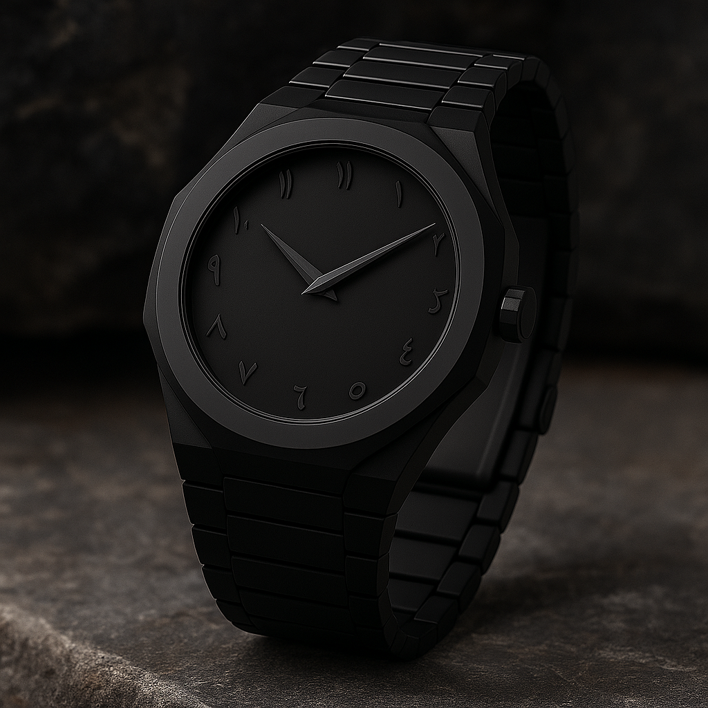 Elegant Arabic Aura Premium Watch