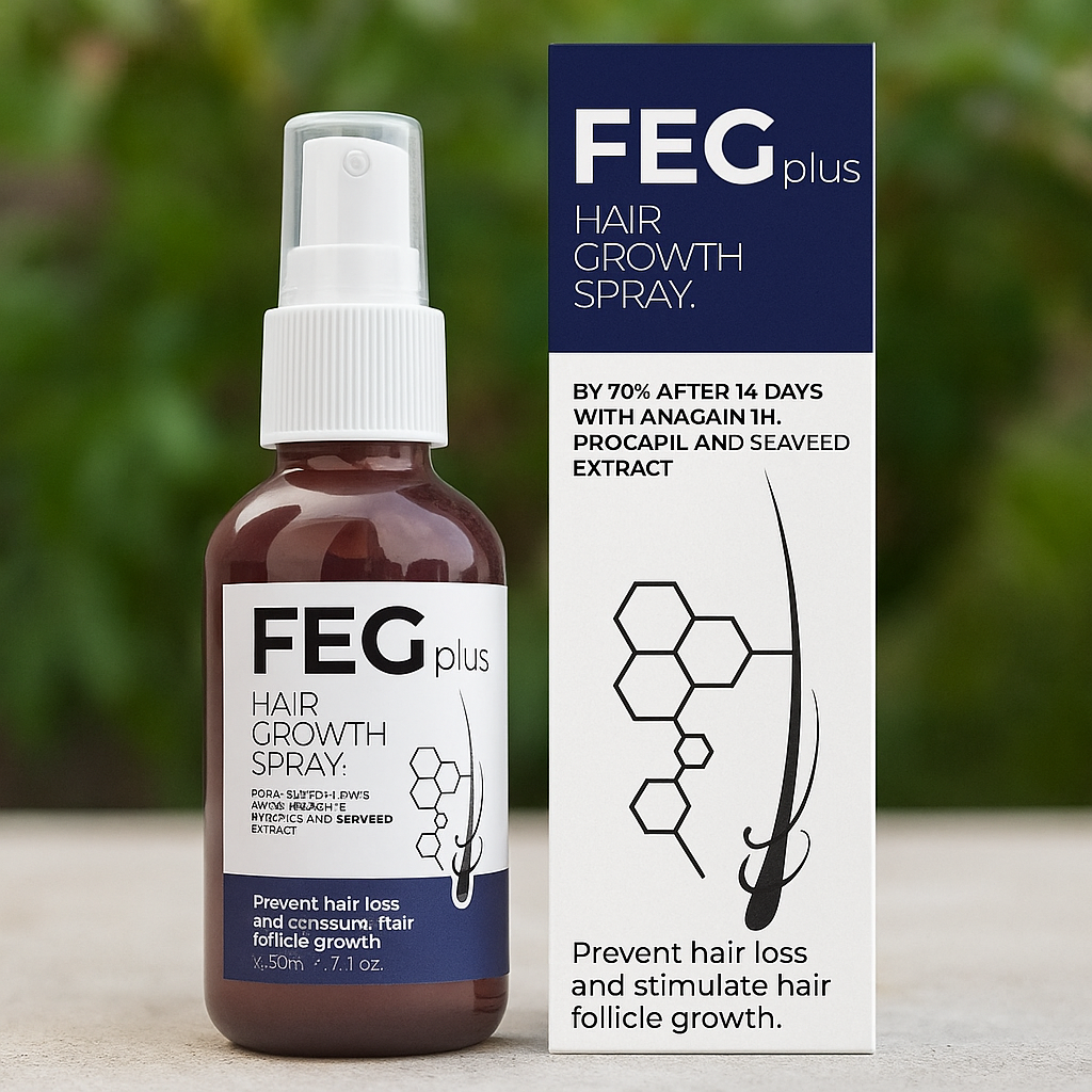 FEGPlus Minoxidil Growth Serum – Beard & Hair