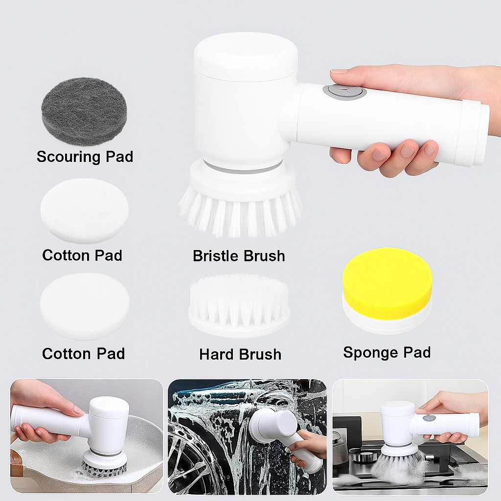 Cleaning Magic Electric Brush (5-in-1)