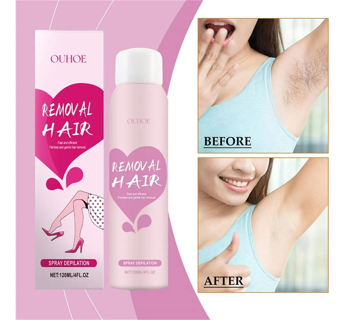120ML Hair Removal Spray