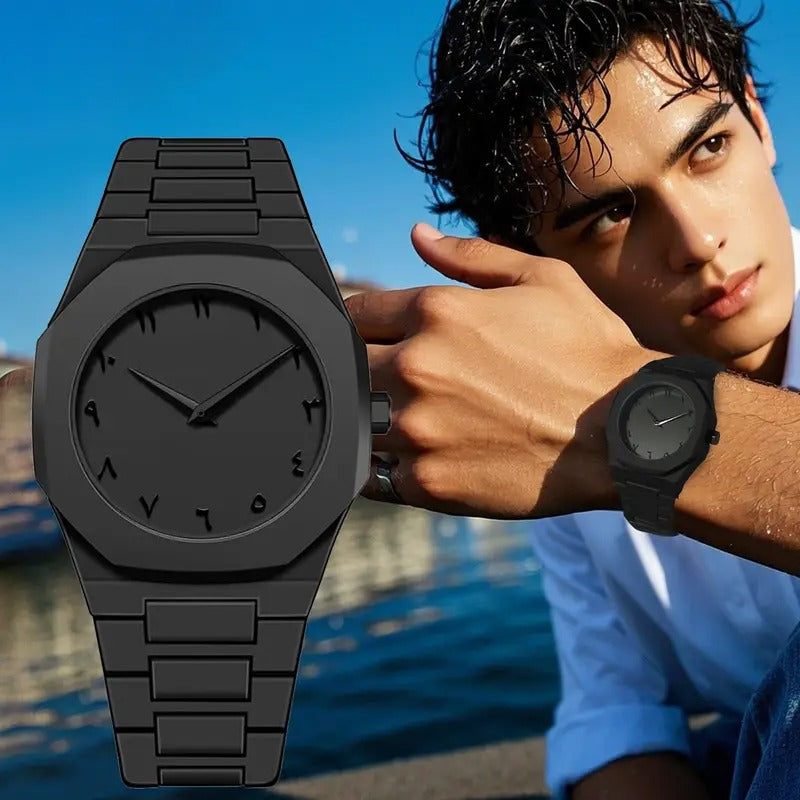 Elegant Arabic Aura Premium Watch