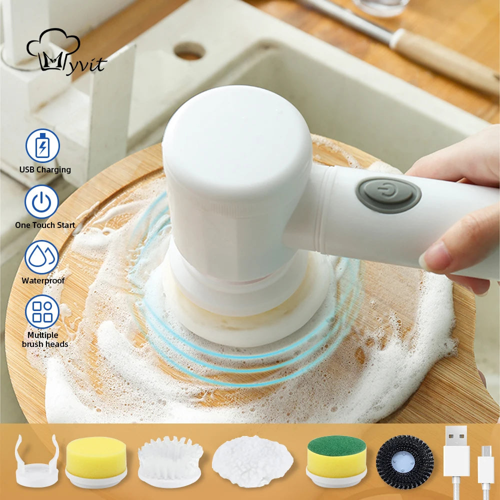 Cleaning Magic Electric Brush (5-in-1)