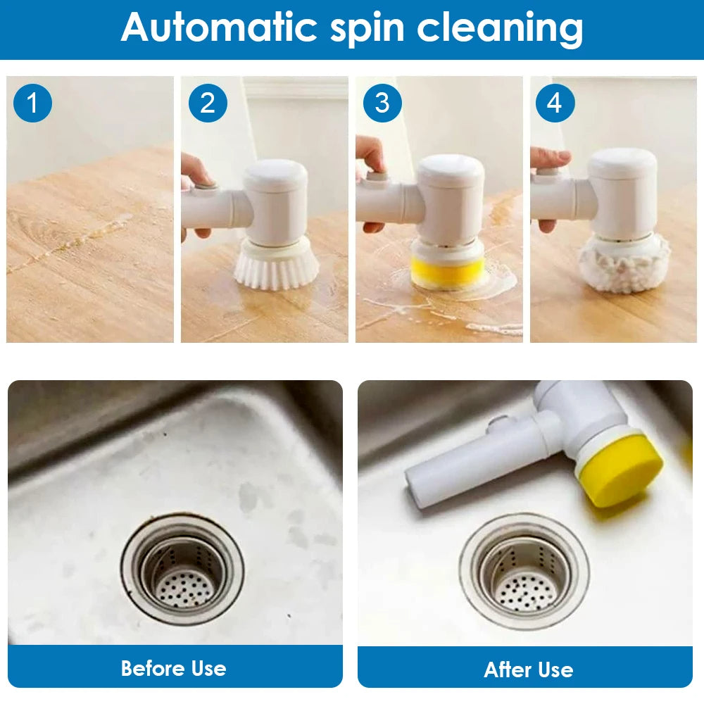 Cleaning Magic Electric Brush (5-in-1)
