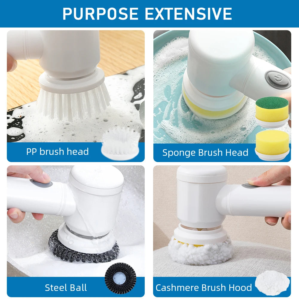 Cleaning Magic Electric Brush (5-in-1)