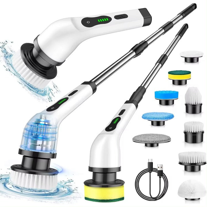 9 in 1 Electric Rechargeable Cleaning Brush - Save Time, Clean Smarter!
