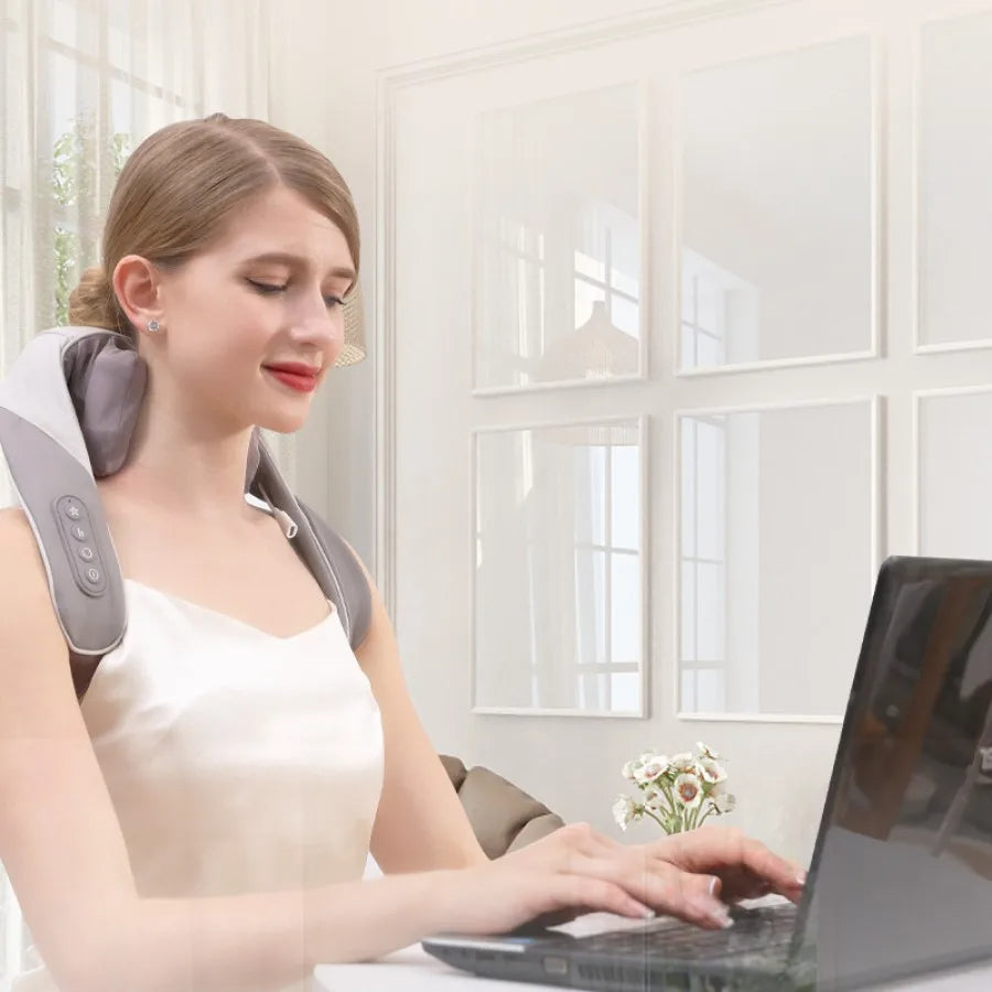 Professional Wireless Neck Shoulder Back Massager