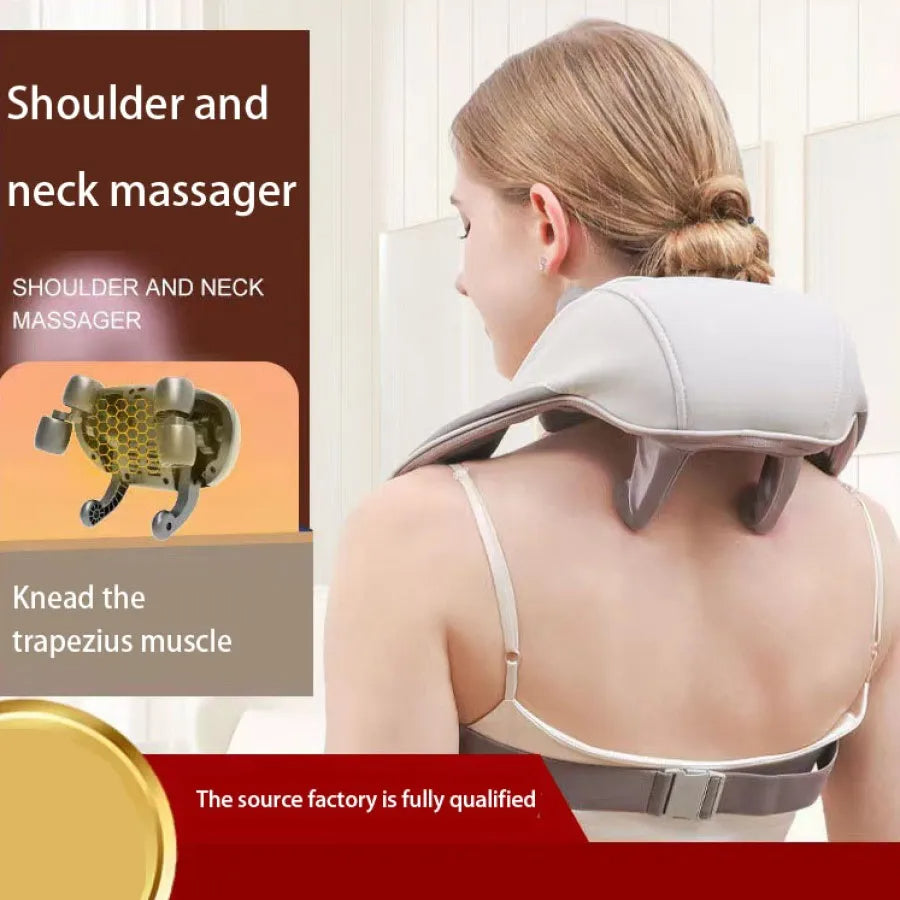 Professional Wireless Neck Shoulder Back Massager