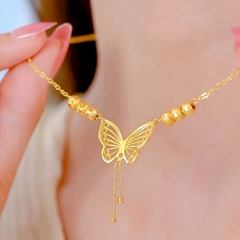 Stylish Butterfly Necklace Women’s Gift