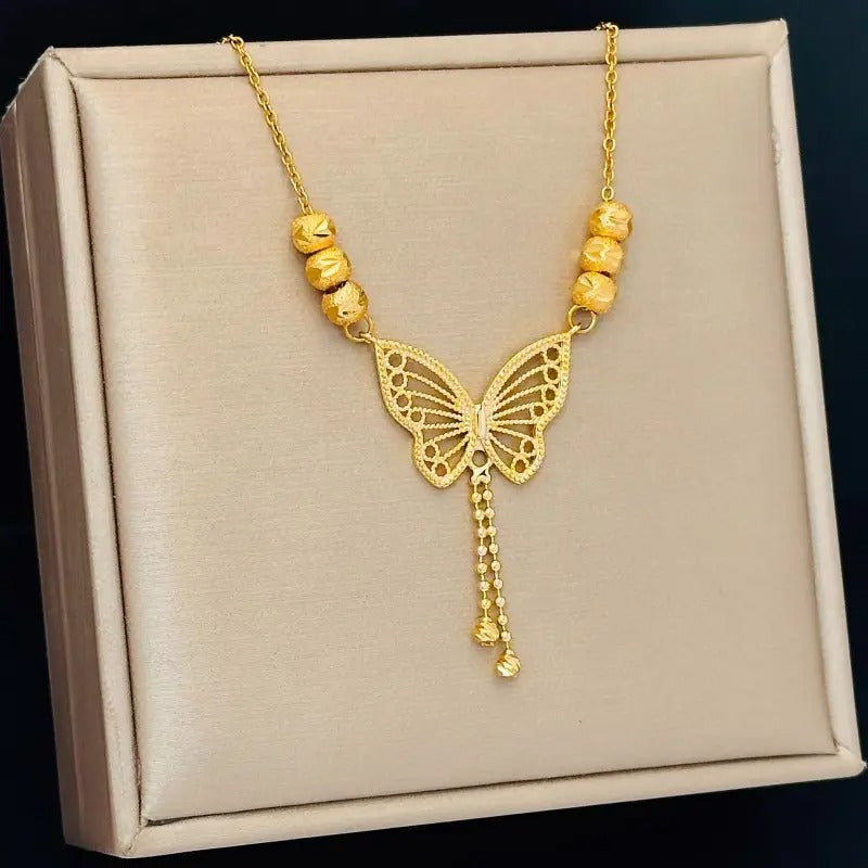 Stylish Butterfly Necklace Women’s Gift