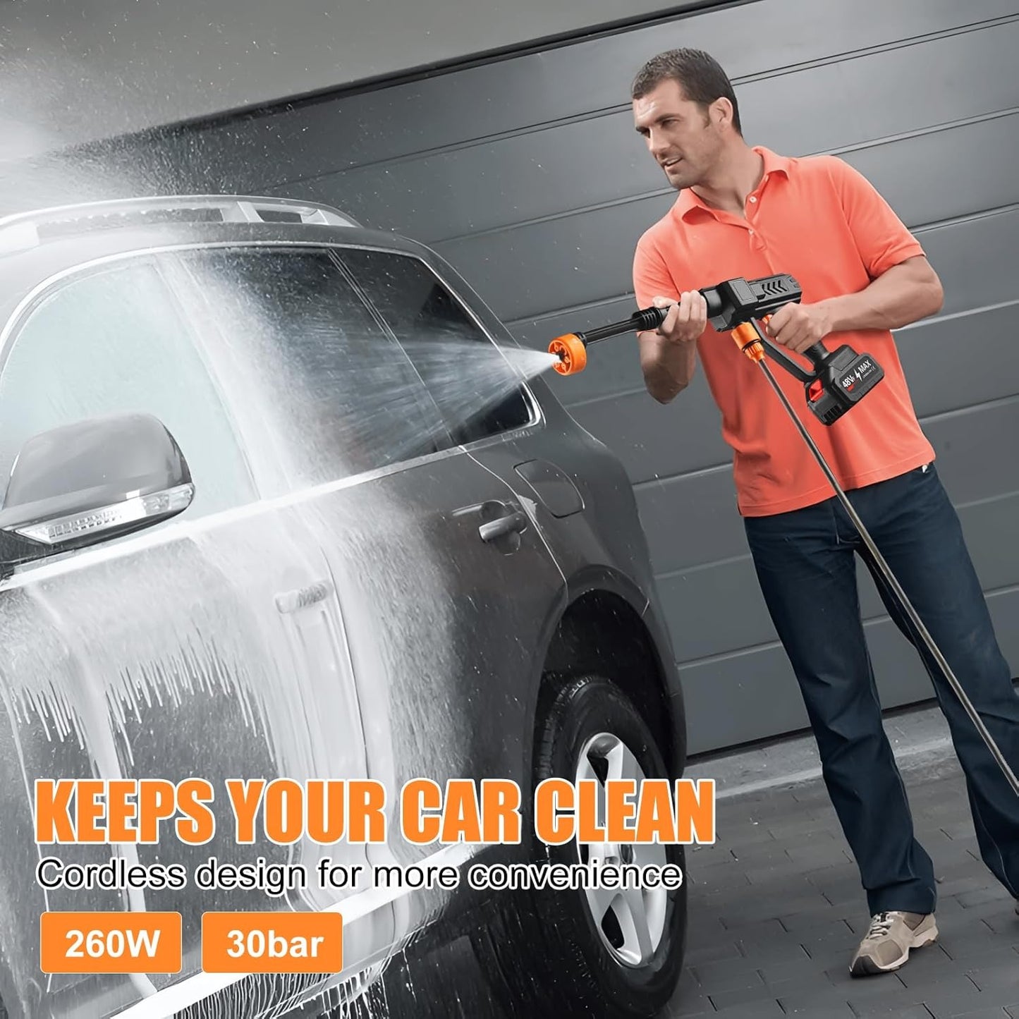 High Pressure Water CLEANING GUN
