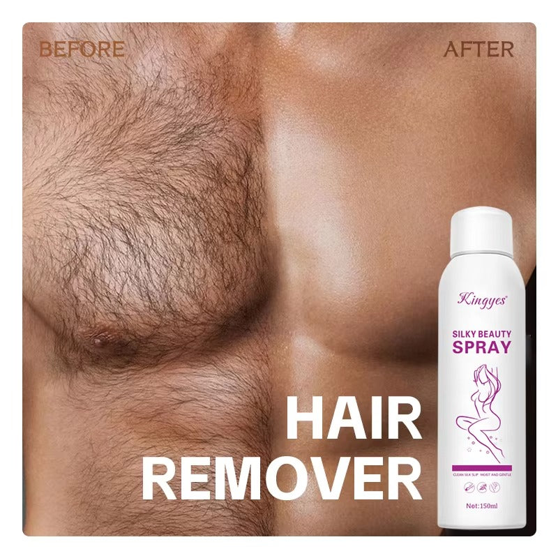 Hair Remover Spray - Painless & Quick - Smooth Skin Instantly - For Men & Women