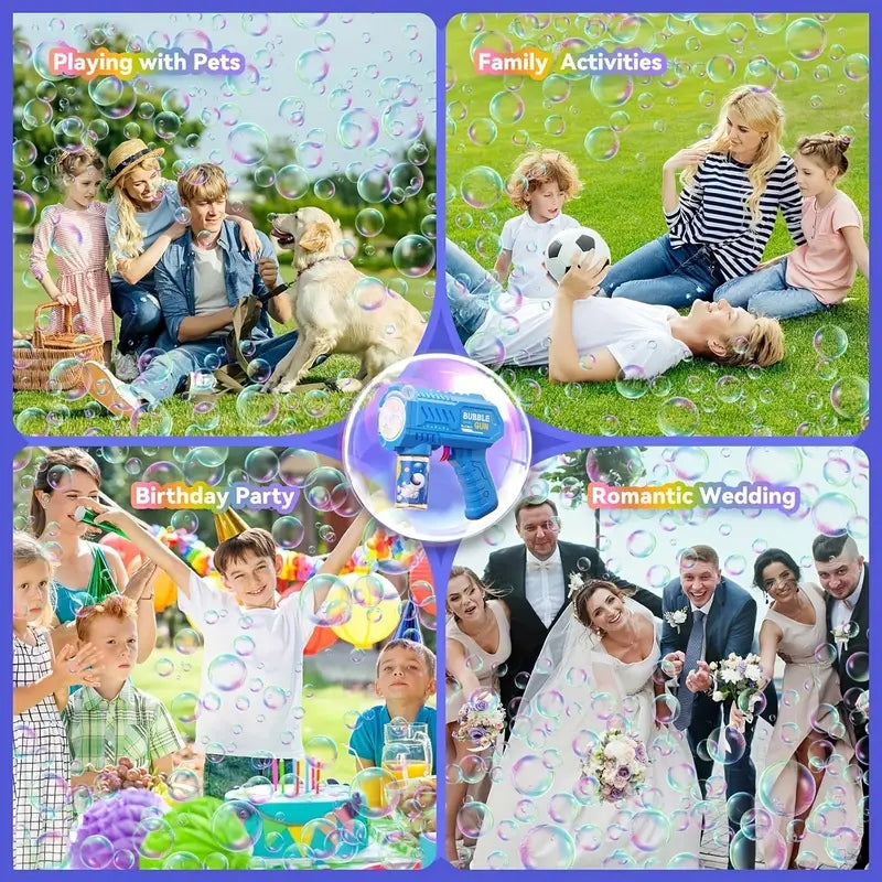 Kids' Electric Bubble Blaster Toy Gun