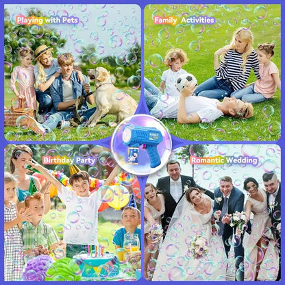 Kids' Electric Bubble Blaster Toy Gun