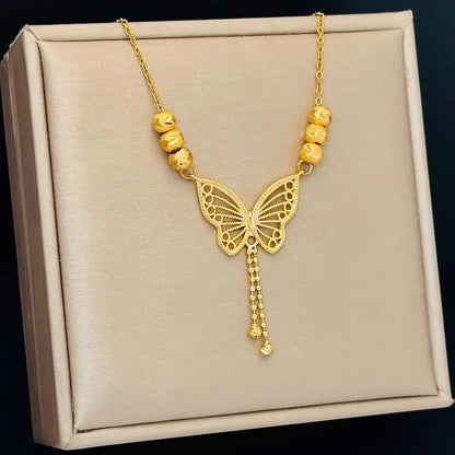 Stylish Butterfly Necklace Women’s Gift