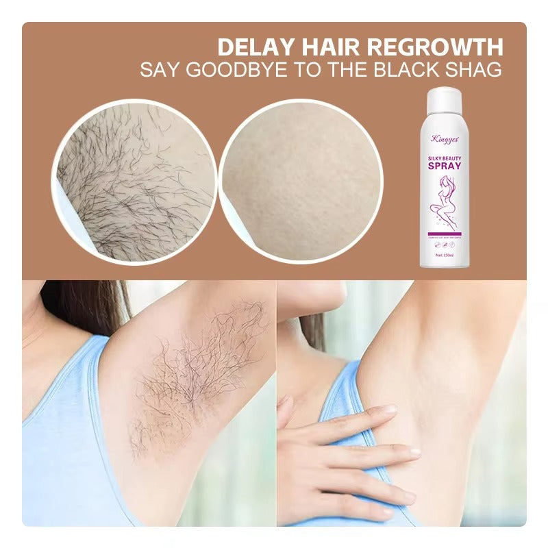 Hair Remover Spray - Painless & Quick - Smooth Skin Instantly - For Men & Women
