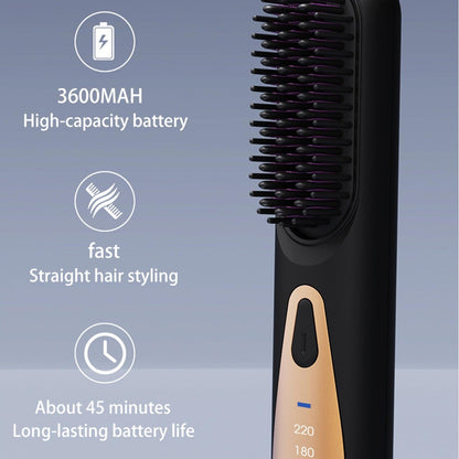 Instant Straight Hair Brush – Smooth & Tangle-Free in Minutes